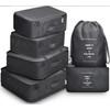 Travel Pouch Set, Clothes Storage Bag, For Travel, Business Trips,