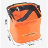 Toasis Cubo de cebo de pesca viva (naranja)