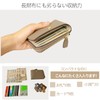 MR FONE Women's Mini Wallet, Genuine Leather, Bi-fold Wallet, Compact,