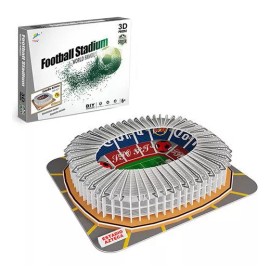 Bddd Puzzle Infantil De Papel 3d Campo De Fútbol Azteca