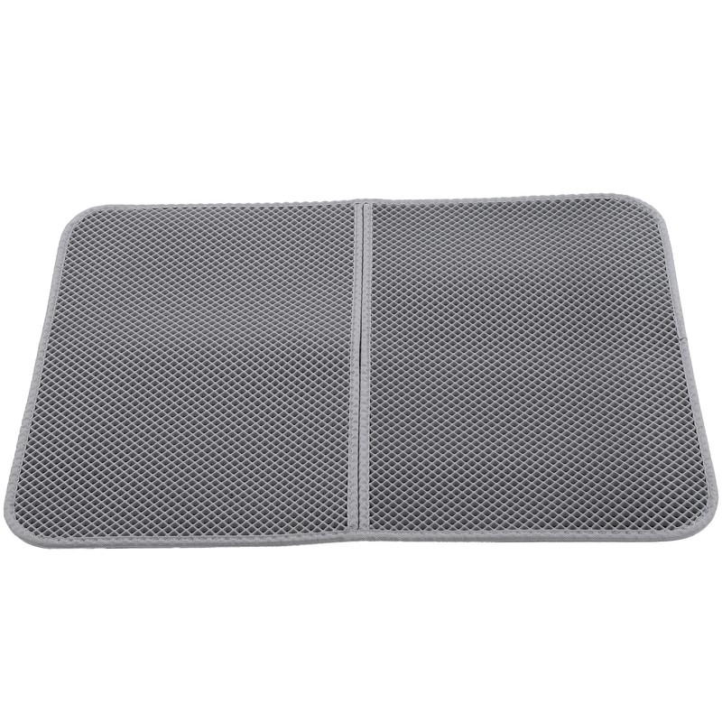 EVA Double Layer Cat Litter Trapping Mat AntiSlip Soft Litter