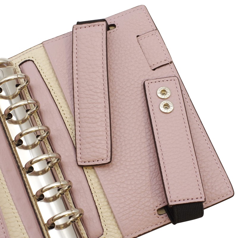 Brelio System Notebook Morbido Vertical Belt Mini 6 Ring Diameter