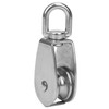 304 Stainless Steel 32mm Pulley with Lock Screw Climbing Carabiner
