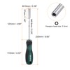 sourcing map Metric Nut Driver 5.5mm CR-V Non-Magnetic Tip Hollow