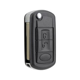 3 Buttons Flip Car Key Case For Land Rover Discovery 3 Range Rover Sport Vouge LR3 Key Fob Remote Control Car with HU101 Blade