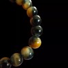 Unbranded Golden Blue Tiger Eye Bracelet 8mm Natural Stones Unisex