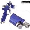 1.0mm Nozzle 100CC Mini Car Gravity Feed HVLP Air Paint