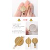 MYmama 10 Pcs Pony Hooks with Dish Gold Hair Accessories