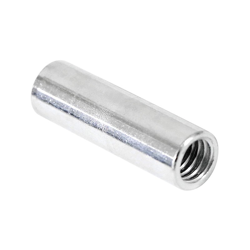 NIDAYE 20 Packs 3/8"-16 Round Rod Coupling Nuts, UNC Threaded