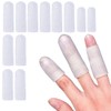 12 Pack Gel Finger Bed Protector Support Finger Gloves Finger