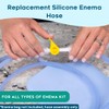 Replacement Silicone Enema Hose Tube - Reusable for Coffee &
