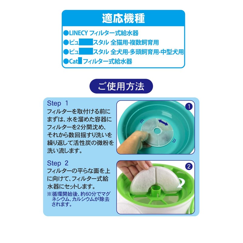 LINECY Cat Filter, 5.9 x 5.9 inches (15 x 15