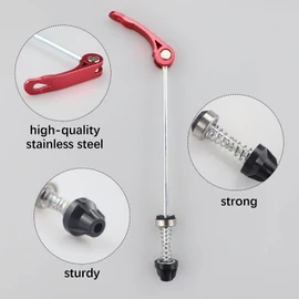 REBECASKYENS 1 Quick Release Fork Front And Rear Hub Quick Release Fork Set Clamp Bolt Rod Axle Set Suitable For Road Mountain Bikes