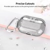 KOREDA for AirPod Pro 2nd/1st Generation Case Cover, Soft Clear