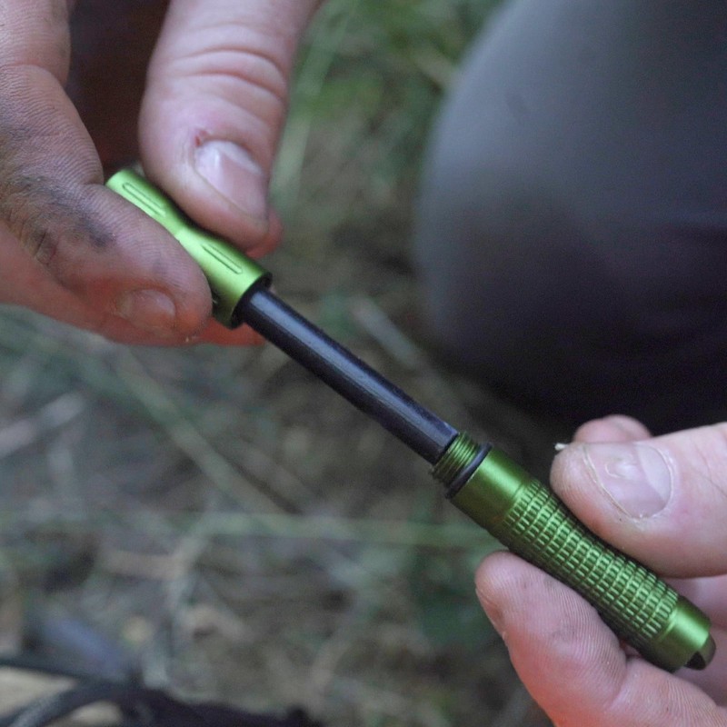 Forest Fundamentals Ferro Rod Fire Steel & Striker | Aluminium