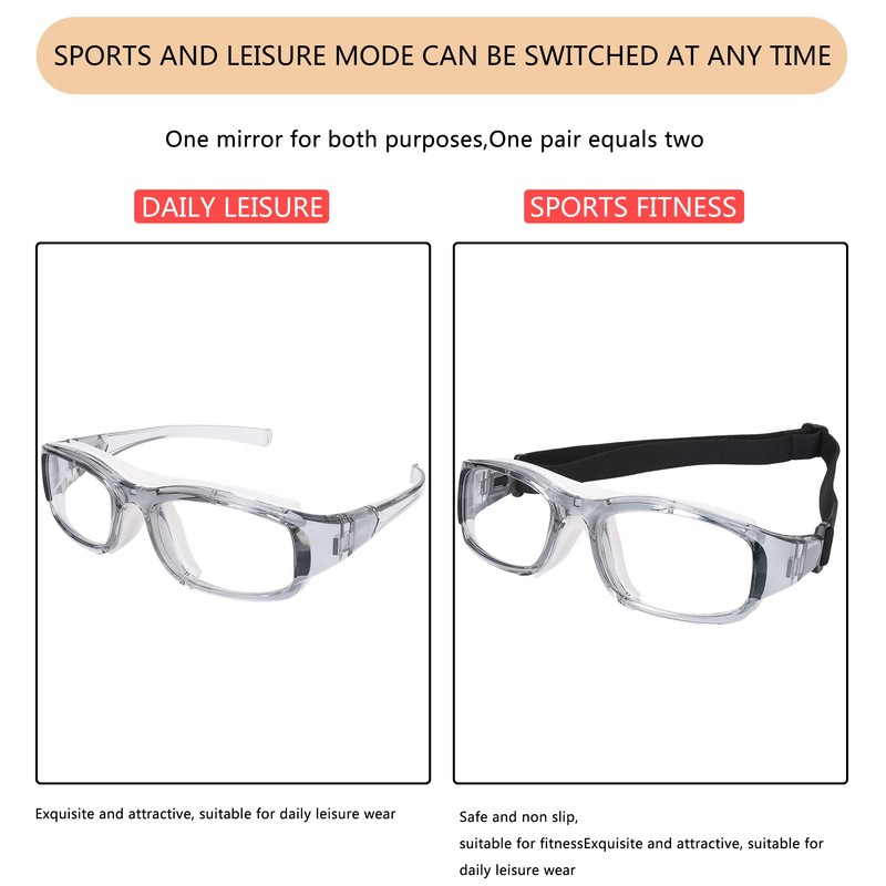 SooGree - anteojos deportivas de squash y racquetball, anteojos de