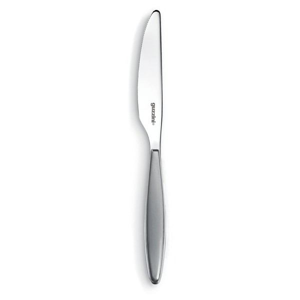guzzini FEELING 23000792 Fruit Knife, Sky Gray, Total Length 6.7 inches (17 cm)