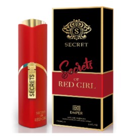 Emper Secrets of red girl, For women - 100ml3.4 Fl.Oz                                                                                                 