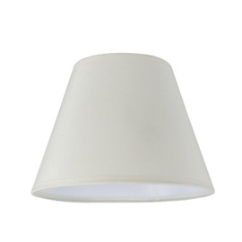 Aspen Creative 32005A Transitional Hardback Empire Shape Spider Construction Lamp Shade in Off White, 9" wide (5" x 9" x 7")