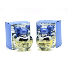 Moschino Toujours Glamour by Moschino 0.17 oz, 5 ml Eau De Toilette Mini Women(Lots of 2)
