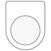 IM Push Button/Select Switch (Glasses Nameplate) Plain Diameter 1.2 inches (30.5 mm) P300