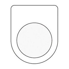 IM Push Button/Select Switch (Glasses Nameplate) Plain Diameter 1.2 inches (30.5 mm) P300