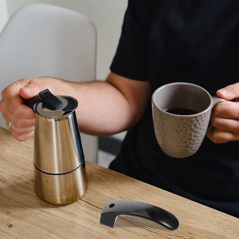 TOYANDONA Manico di ricambio per caffettiera e bollitore in bachelite