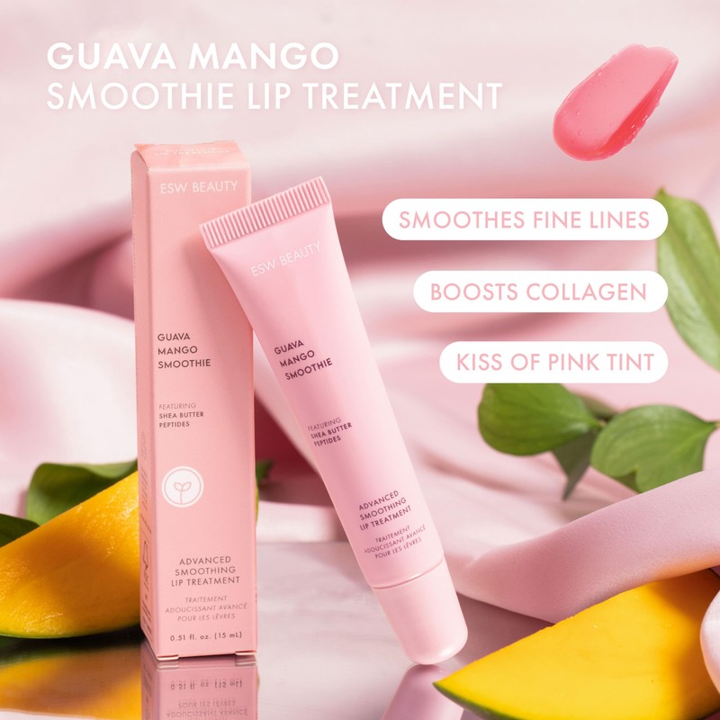 ESW Beauty Guava Mango Smoothie Lip Treatment - Light Pink