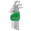 SK 9-Piece Allen Wrench Set, Star Hex Key Set, L-Shaped,