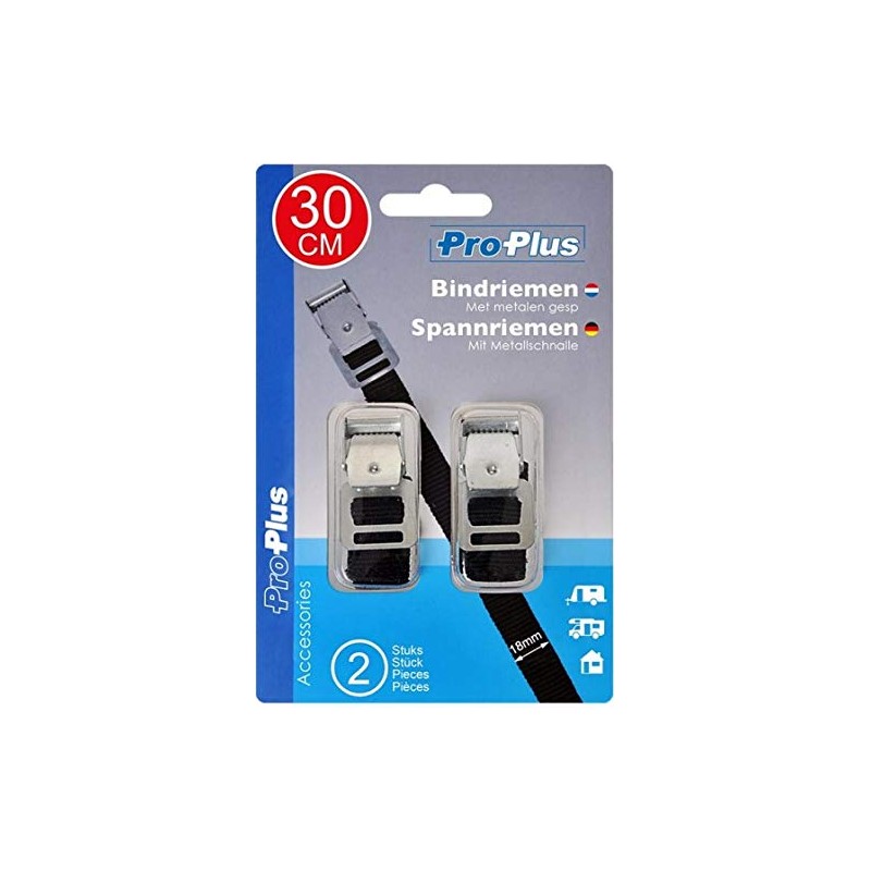 ProPlus Tension Strap Metal Buckle 18 mm - 30 cm