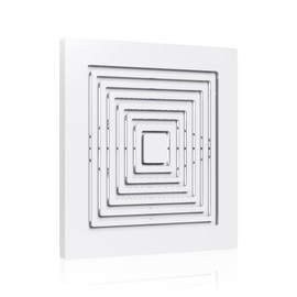 MAYITOP Bathroom Vent Cover BP46 BP90 With Springs Replacement Bathroom Ceiling Fan Grille Cover For Bro-an Nut-one Exhaust Fan Square Ceiling Or Wall-Mount Replaces 663 670 675 688 689 671
