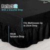 Egypto Plain Dyed Deep Fitted Valance Sheet King Size –