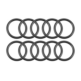sourcing map Nitrile Rubber O-Rings 23mm OD 18mm ID 2.5mm Width, Metric Nitrile Rubber Sealing Gasket for Automotive Machine Plumbing, Pack of 10