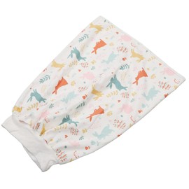 Qqmora Nappy Skirt for Adults, Washable, Breathable and Skin-friendly Incontinence Skirt, Waterproof for the Night (L)