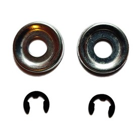 Pack of (2) CLUTCH WASHER & CLIP COMPATIBLE WITH STIHL 026 039 029 MS290 044 036 038 CHAINSAW Replaces 0000 958 1022 and 9460 624 0801