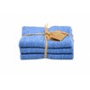 Solwang Cleaning Cloths 02021 Set of 3 Organic Blue Melange
