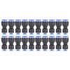 50 Pcs PushtoConnect Fittings PG84 Quick Release Pneumatic Straight Push