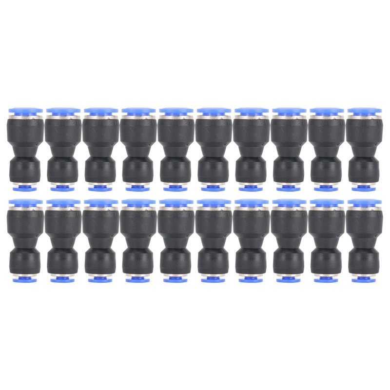 50 Pcs PushtoConnect Fittings PG84 Quick Release Pneumatic Straight Push