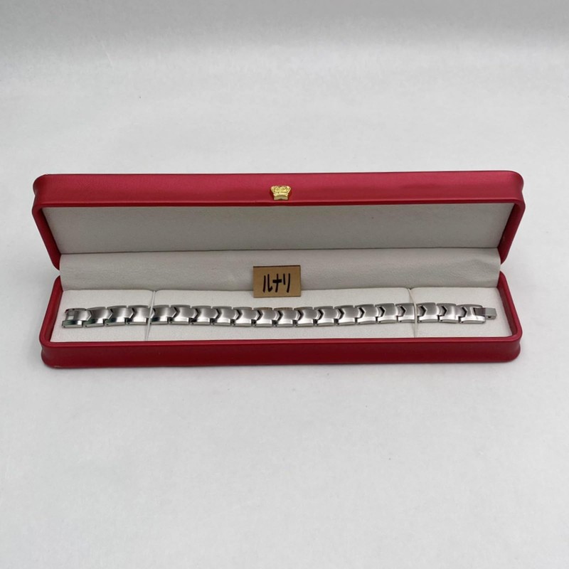 Lunari Germanium Bracelet, Titanium Copper, Magnetic Bangle, Simple Accessory, Magnet,