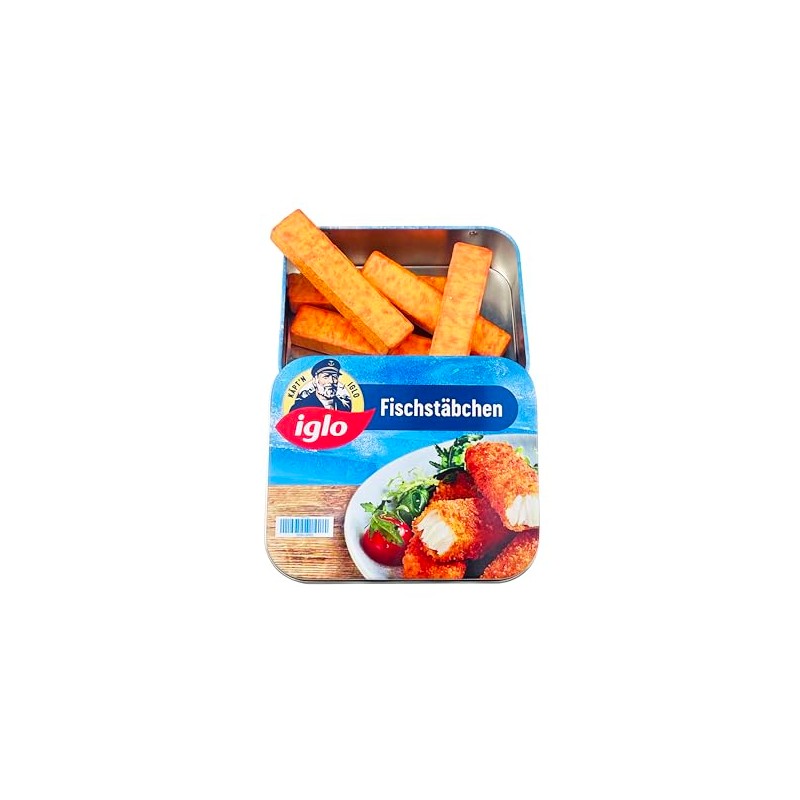 Igloo Fish Sticks Wooden Fish Sticks in Metal Tin for