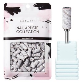 Makartt 50 Pcs Nail Sanding Bands Set, Upgraded 3.1mm Mandrel Bits, 180 Medium Grit Manicure Nail Care   Nail Art Cutics - Design: Upgrade #240 Sanding Bands