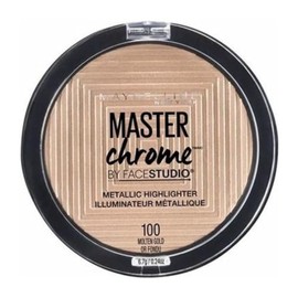 Maybelline Master Chrome Metallic Highlighter, 9gr, 100 molten gold