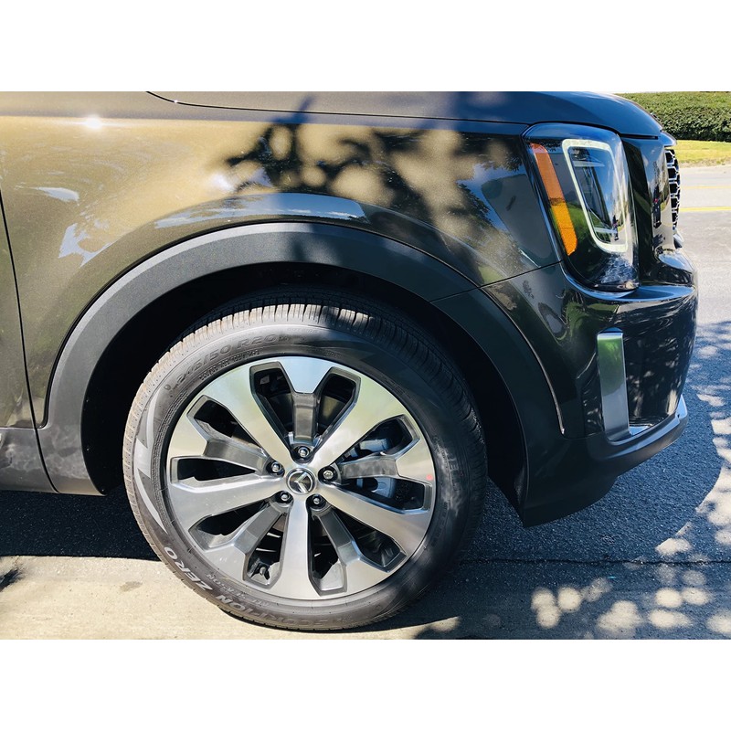 Full 7pc Metal Skin K Emblem Badge Overlay for Telluride