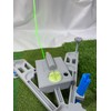Leveling and Alignment Stand with Integrated Green Alignment line and