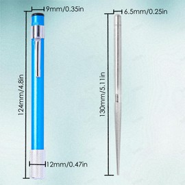 2 Pcs Knife Sharpener Retractable Diamond Sharpening Rod Pocket Knife Sharpener Multifunctional Knife Sharpening for Kitchen Outdoor Fishing Hunting