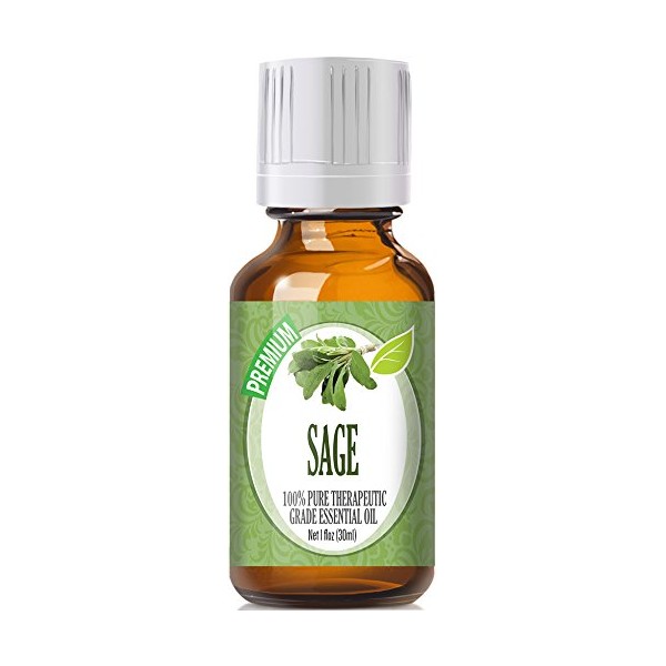 Healing Solutions 30ml Oils - Sage Essential Oil - 1 Fluid Ounce