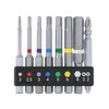 Takagi Earth Man 8 Piece Hex Bit Set, 1/4 inch