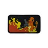 Fire Lizard with Flamethrower PVC Morale Patch | Hook &