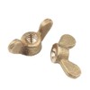Yudesun 1Pcs M16 Wing Nut Fasteners Brass Butterfly Nuts Bolt