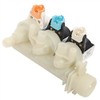 SPARES2GO Triple Solenoid Water Triple Inline Inlet Fill Valve for